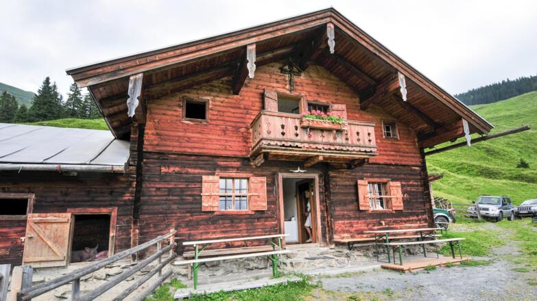 Katzsteinalm - die urige Hütte
