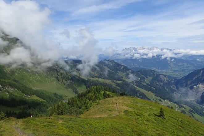 Ausblick zum Hochkönigmassiv