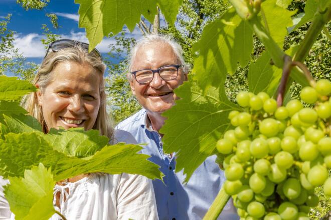 Winzerpaar Kerstin &amp; Wolfgang vom Weingut 2H