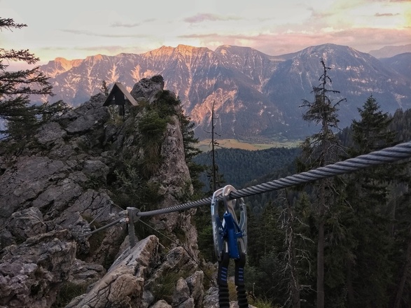 Klettersteig Ettaler Manndl