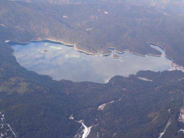 Blick von der Zugspitze