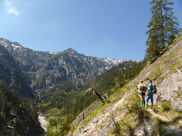 Aufstieg zum Kuchberg