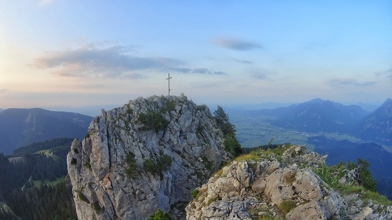 Blick Richtung Norden Ettaler Manndl