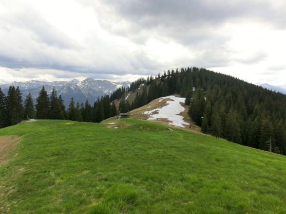 Gipfel Niederbleick, Bleick Hütte