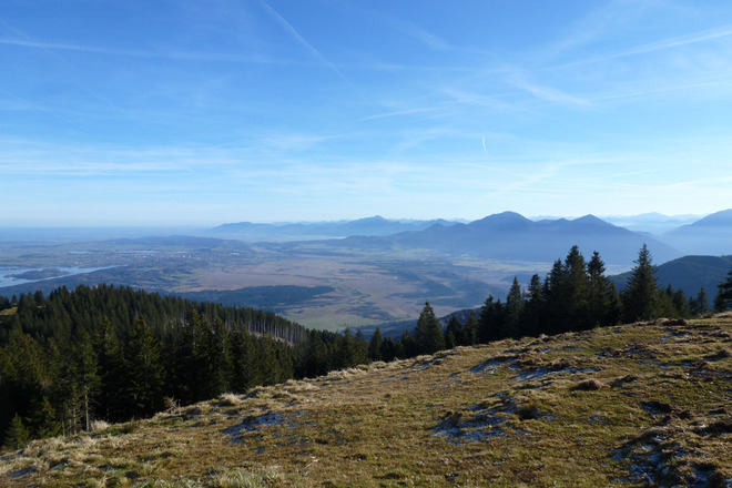 Fernwanderweg Meditationsweg Ammergauer Alpen - am Hörnle