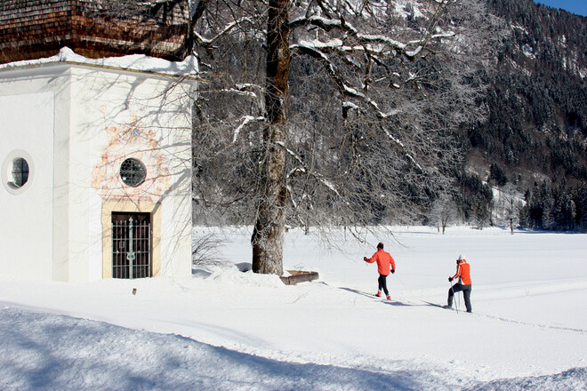 Langlaufloipe Dickelschwaig Runde - Gertrudiskapelle