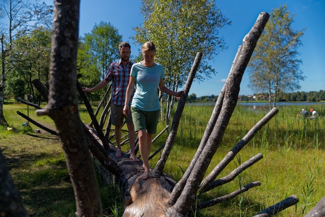 Barfußlehrpfad Bad Bayersoien