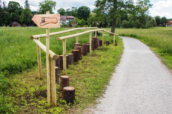 Themenweg - Barfußpfad - Soier See