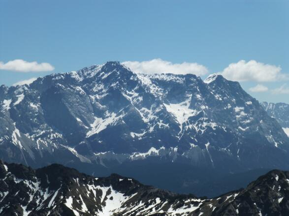 Blick auf die Zugspitze