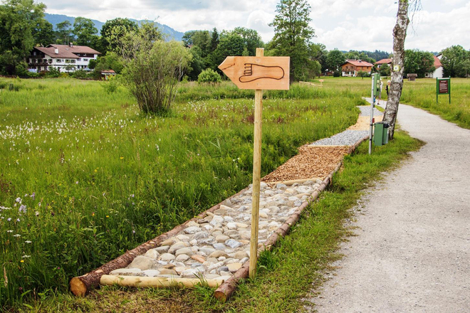 Themenweg - Barfußpfad - Soier See