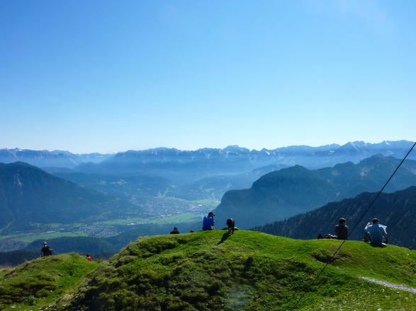 Gipfelpanorama auf der Notkarspitze