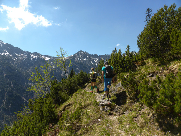 Weg zum Kuchelbergkopf
