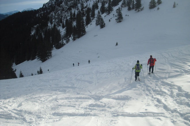 Einstieg in den Plattenbergraben