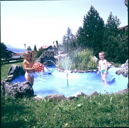 Landhaus Reiser in Fischen im Allgäu Springbrunnen