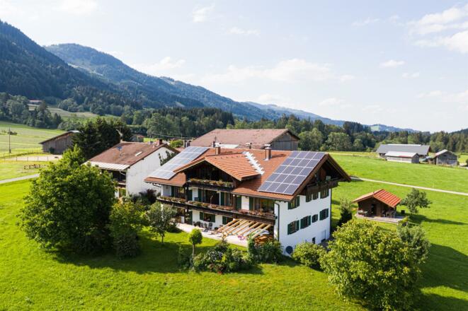 Der Fohlenhof Wenz von oben