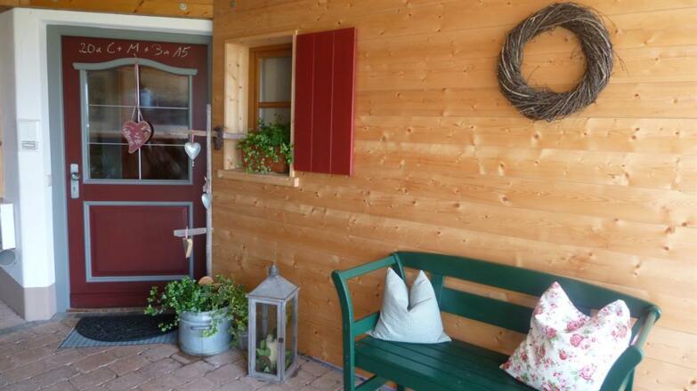 Haus Waldhäusle in Fischen im Sommer