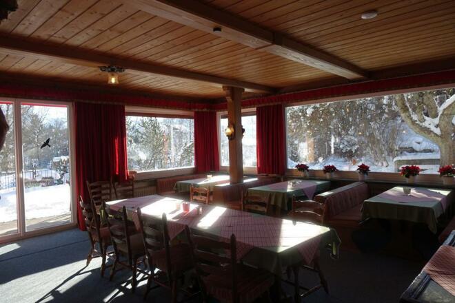 Frühstücksraum im GH Geiger in Fischen