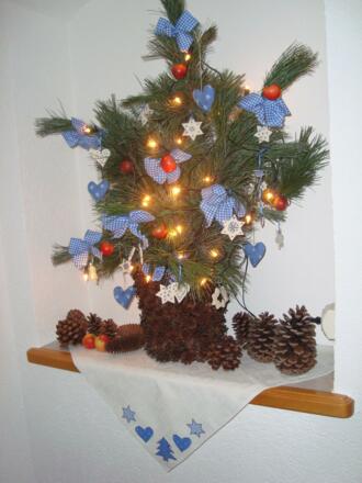 Treppenhaus Weihnachten