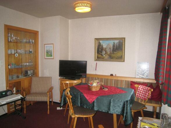 Frühstückszimmer im Gästehaus Lydia