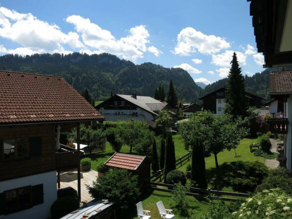 Aussicht vom Südostbalkon