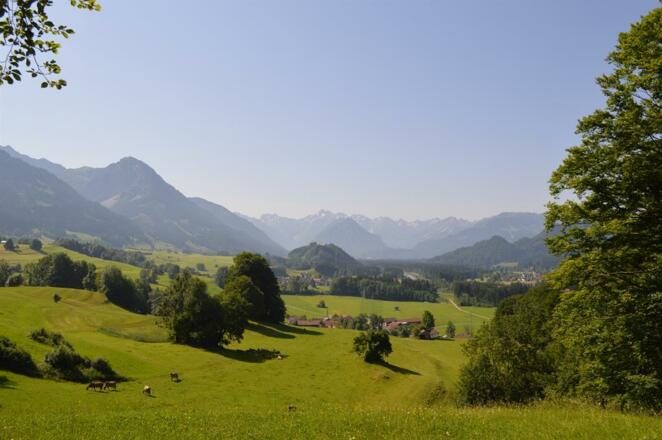 Sommer Ansicht am Malerwinkel