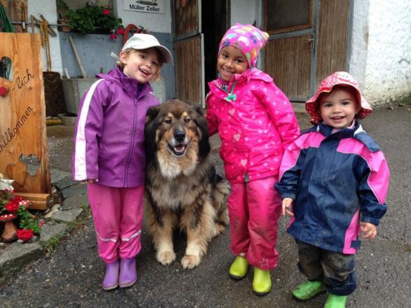 Hanna,Lucky,Emily und Julia