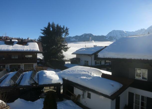 Aussicht vom Südostbalkon