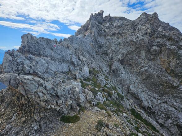 Am Kamm zur Lämpermahndspitze
