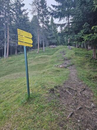 Wegweiser zur Serles