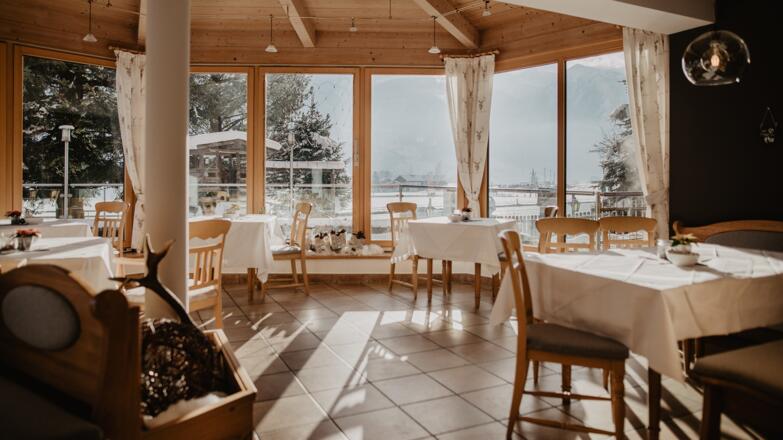Das gemütliche Restaurant