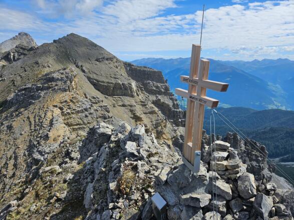 Gipfelkreuz Ober der Mauer