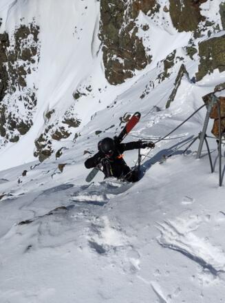 Die letzten Meter auf die Mitterkarspitze