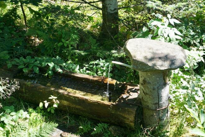 Brunnen bei der Hirschmann-Hütte