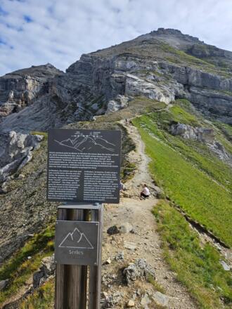 Der weitere Weg auf die Serles