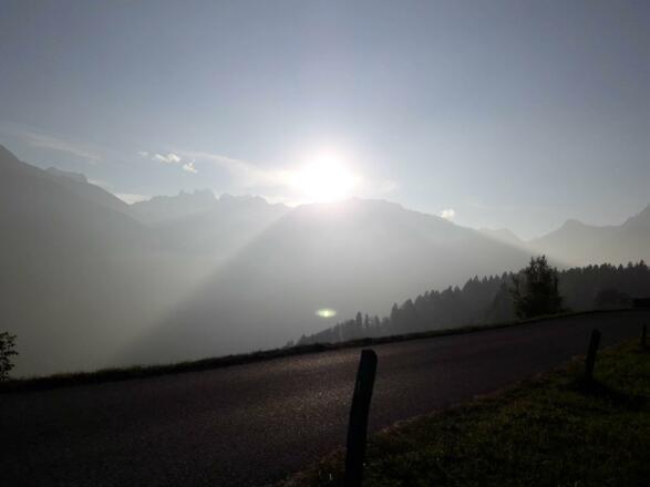 Sonnenuntergang - Spätherbst