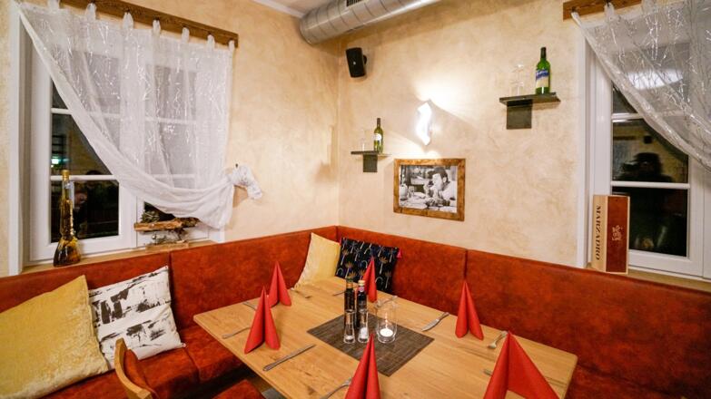 Hier kann man das Essen genießen