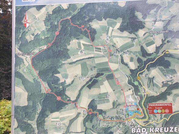 Übersichtskarte Thomastal Runde