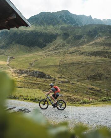 E-Biker Steinbergalm Inneralpbach