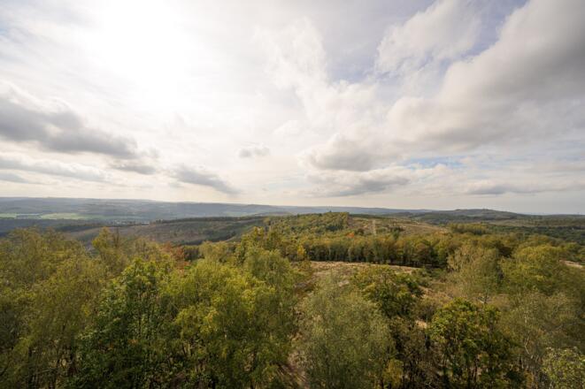 Ausblick Pfannenbergturm Siegen/Neunkirchen