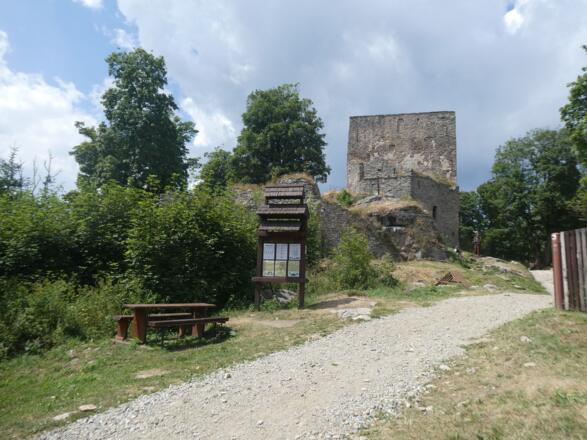 Burgruine Wittinghausen, St. Thomas, Tschechien