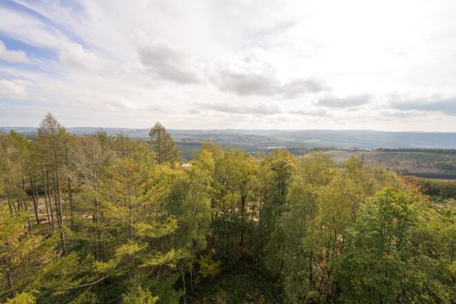 Ausblick Pfannenbergturm Siegen/Neunkirchen