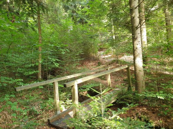 Wanderweg Bachquerung