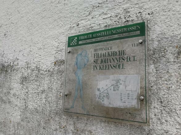 Schild Kirche Kleinsöll