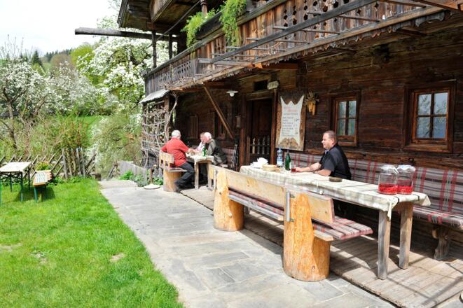 Hechahof Zimmermoos Terrasse