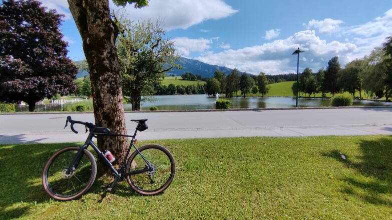 Gravelbike am Ritzensee