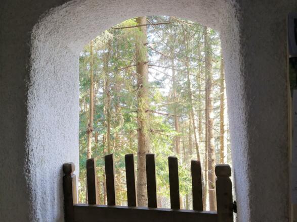 Blick aus der Kapelle