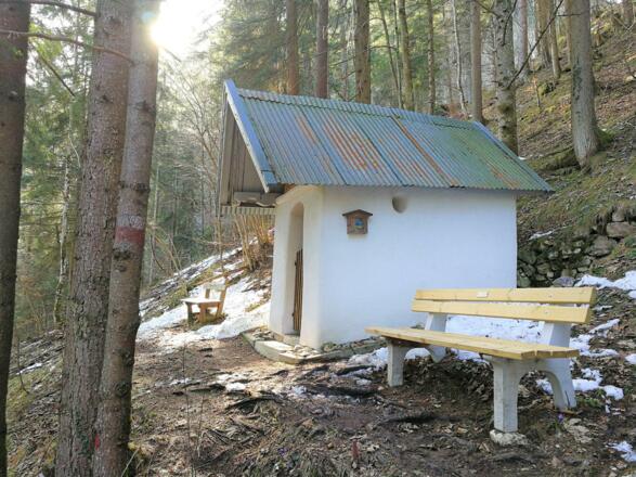 Jocherkapelle im Frühling