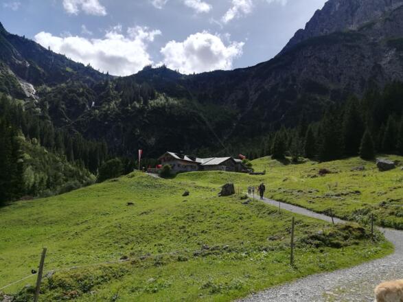 Hintere Gemstelhütte Mittelberg Kleinwalsertal