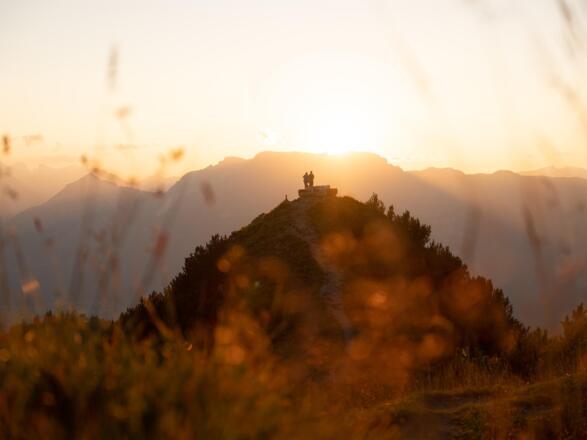 Paar Sonnenuntergang Gratlspitze