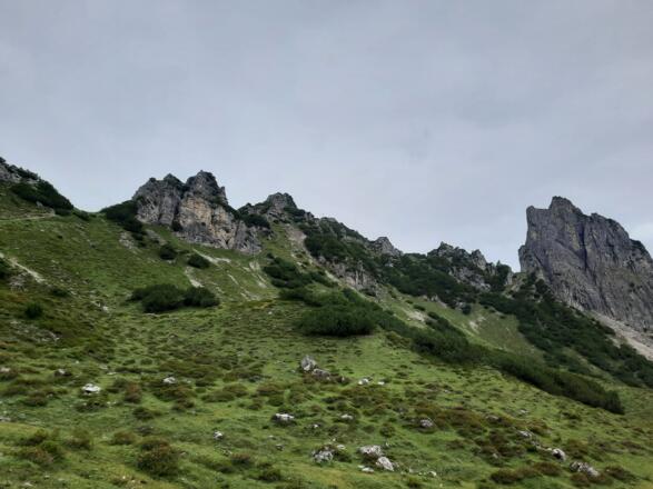 Blick zurück Richtung Fürkele